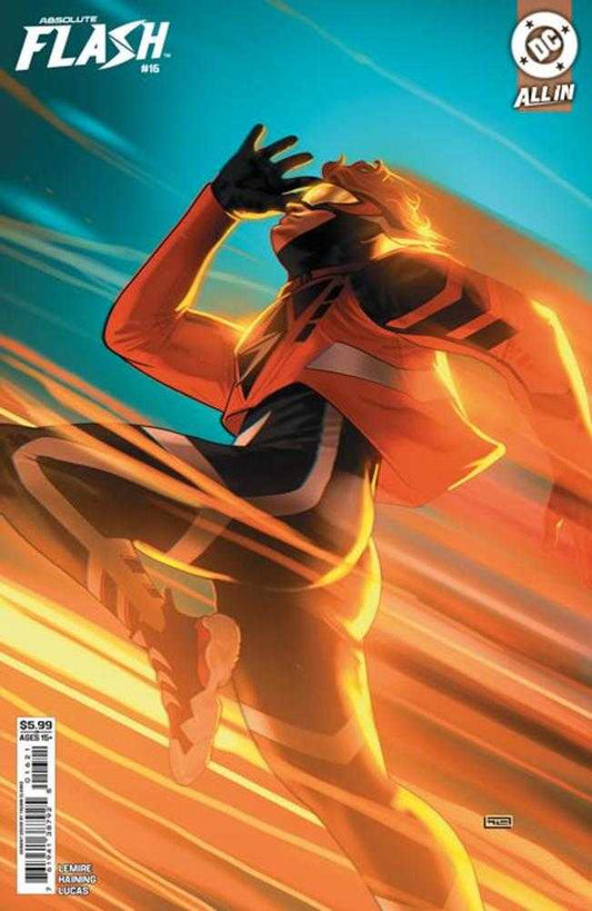 Absolute Flash #16 Cover B Taurin Clarke Card Stock Variant