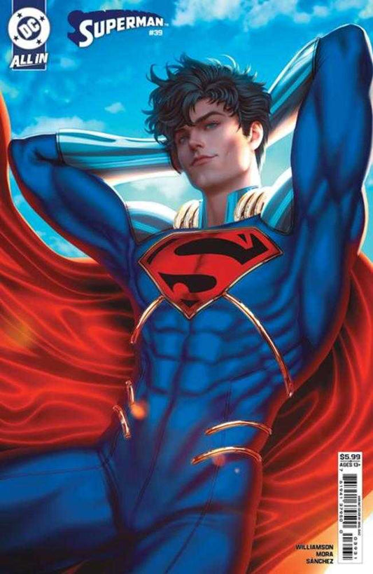 Superman #39 Cover C Ariel Diaz Card Stock Variant (The Reign Of The Superboys)