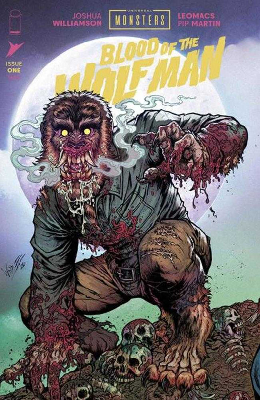 Universal Monsters Blood Of The Wolf Man #1 (Of 4) Cover C 1 in 10 Maria Wolf & Mike Spicer Connecting Variant