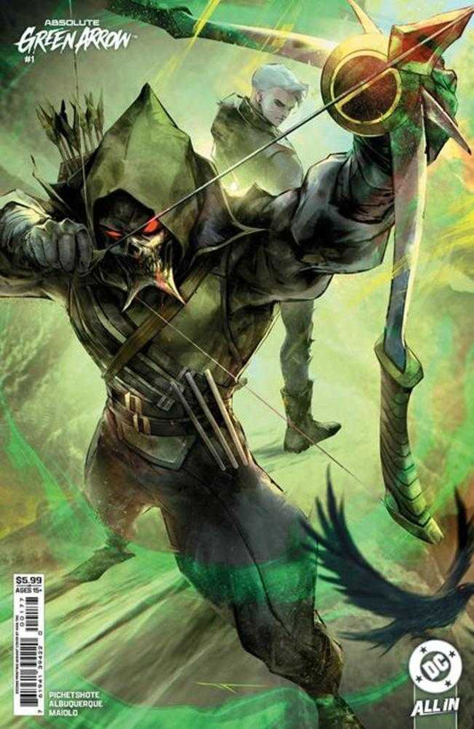 Absolute Green Arrow #1 (Of 6) 2nd Print Cover B Ivan Tao Card Stock Variant