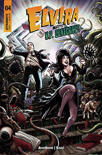 Elvira Meets Hp Lovecraft #4 Cover B Baal
