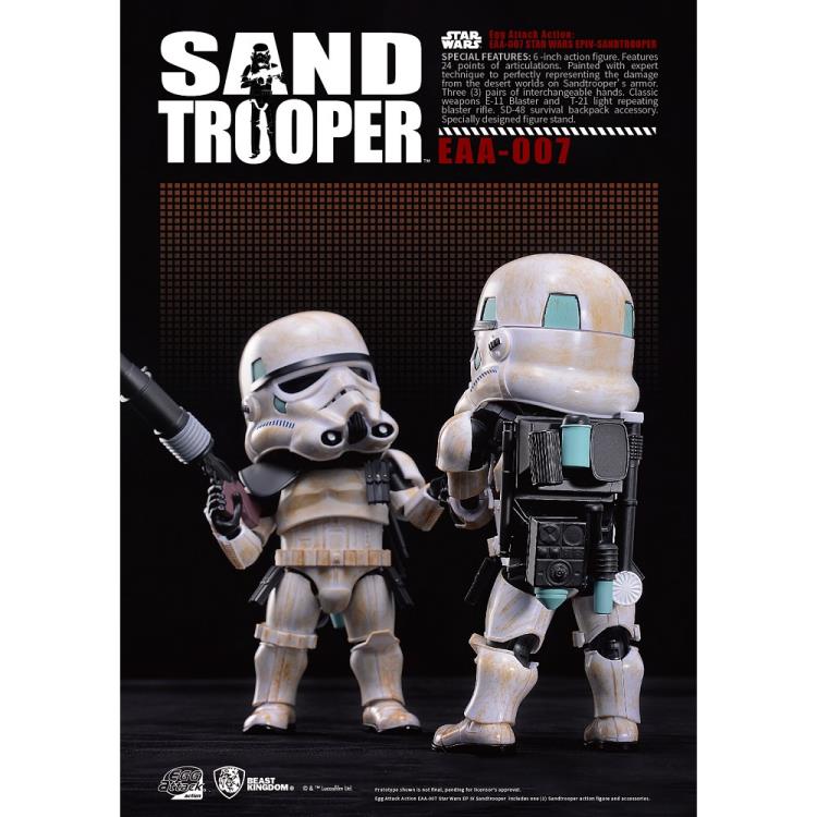 Star Wars Egg Attack Action EAA-007 Sandtrooper (A New Hope)