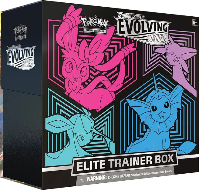 Sword & Shield Evolving Skies Elite Trainer Box [Glaceon/Vaporeon/Sylveon/Espeon]