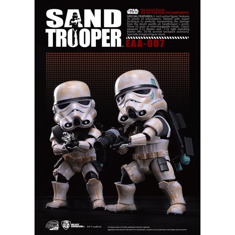 Star Wars Egg Attack Action EAA-007 Sandtrooper (A New Hope)