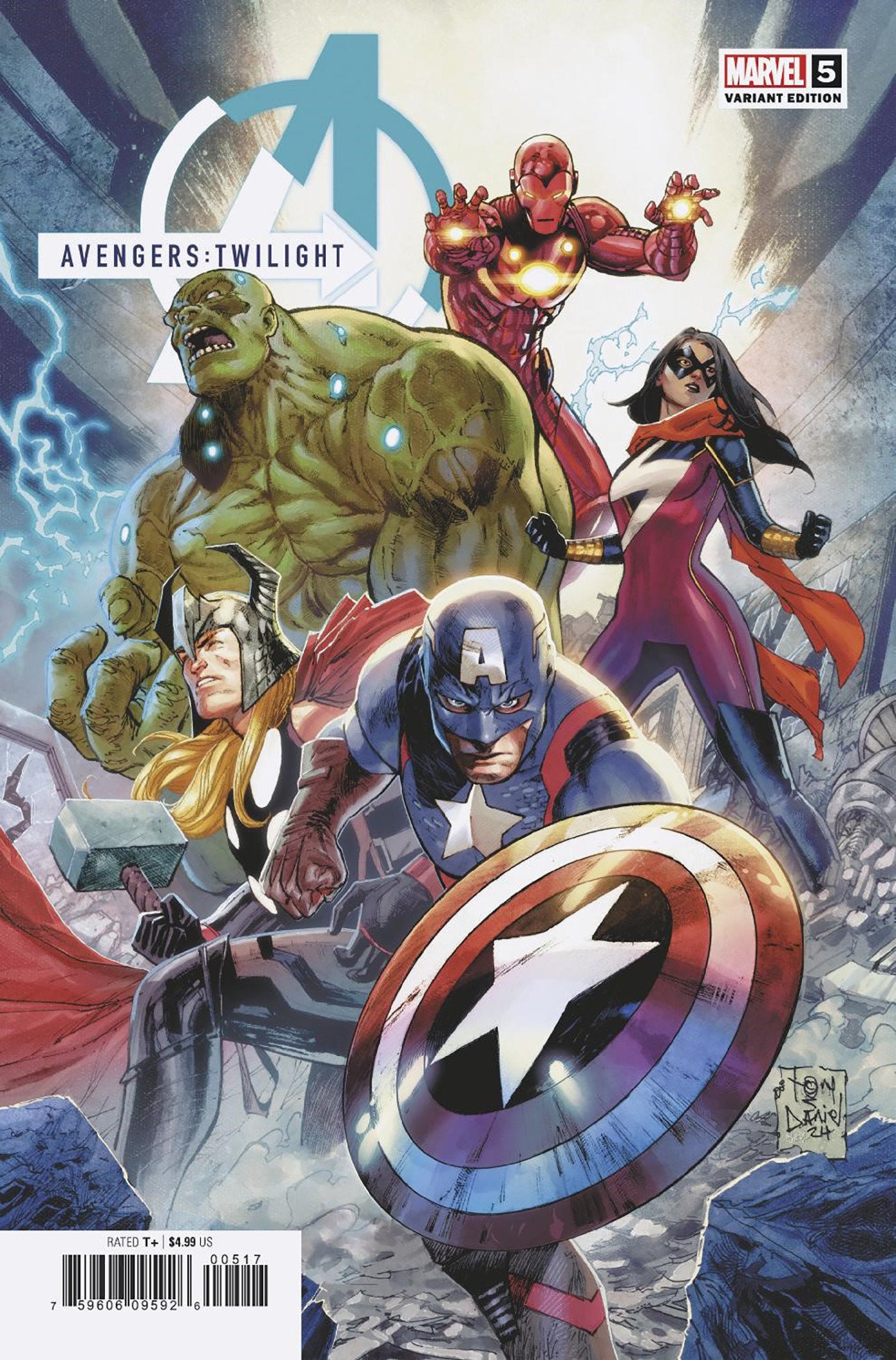 Avengers: Twilight #5 Tony Daniel Variant