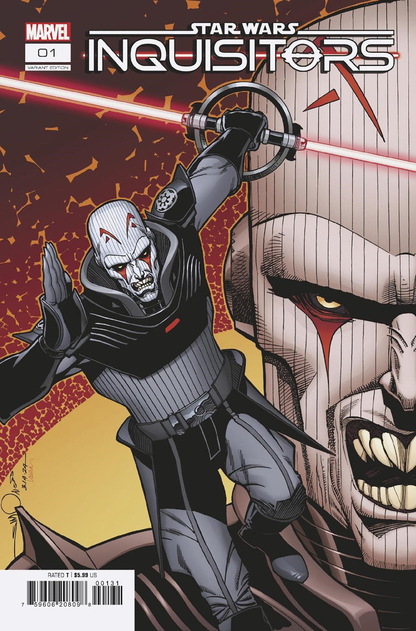 Star Wars: Inquisitors #1 Walt Simonson Variant