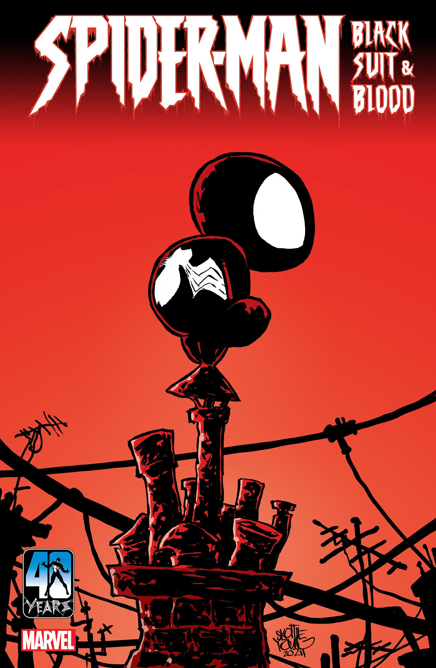 Spider-Man: Black Suit & Blood #1 Skottie Young Variant