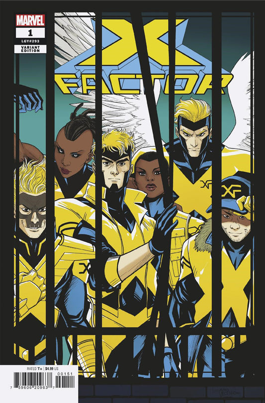 X-Factor #1 Luciano Vecchio Windowshades Variant