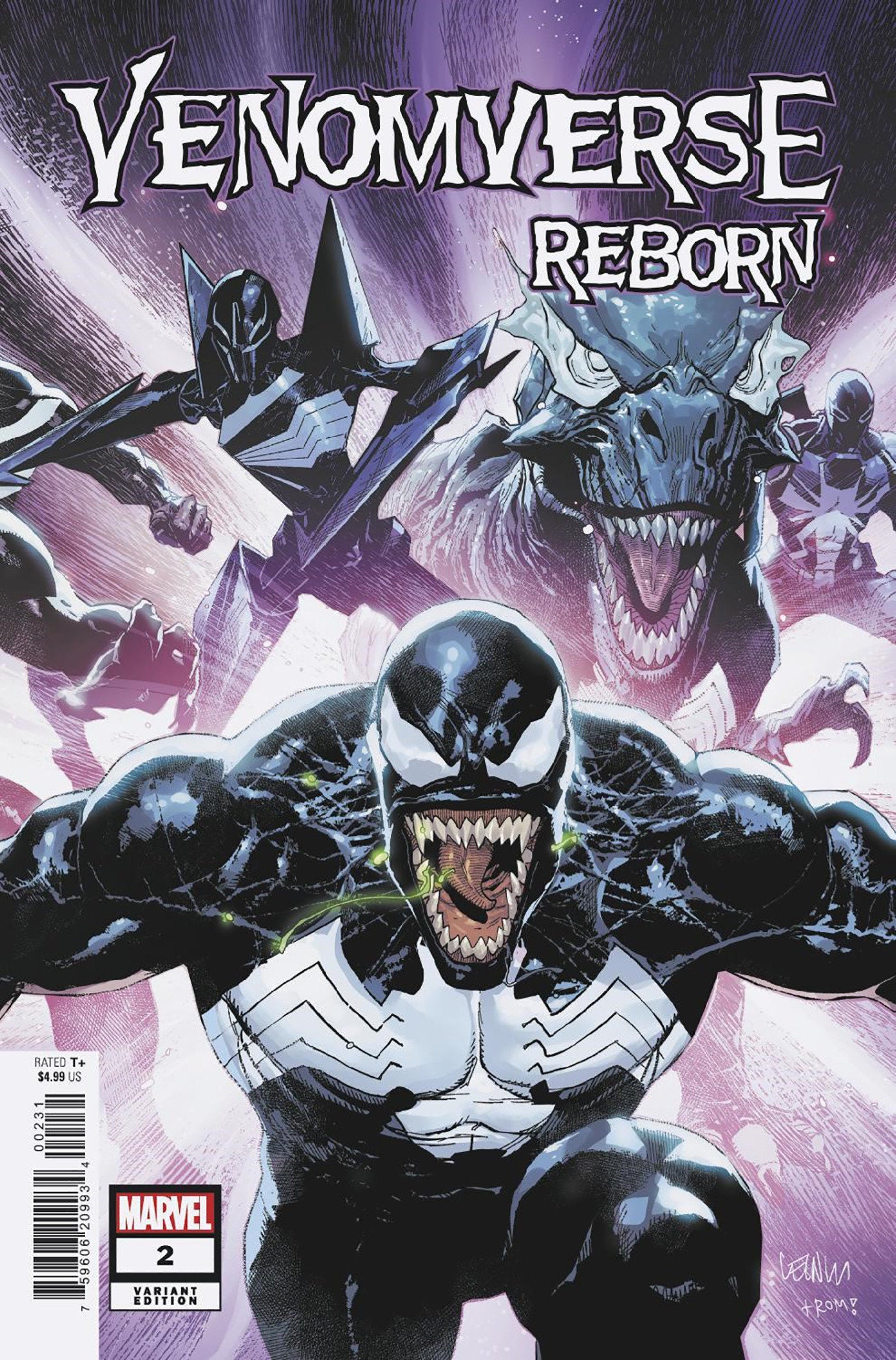 Venomverse Reborn #2 Leinil Yu Connecting Variant