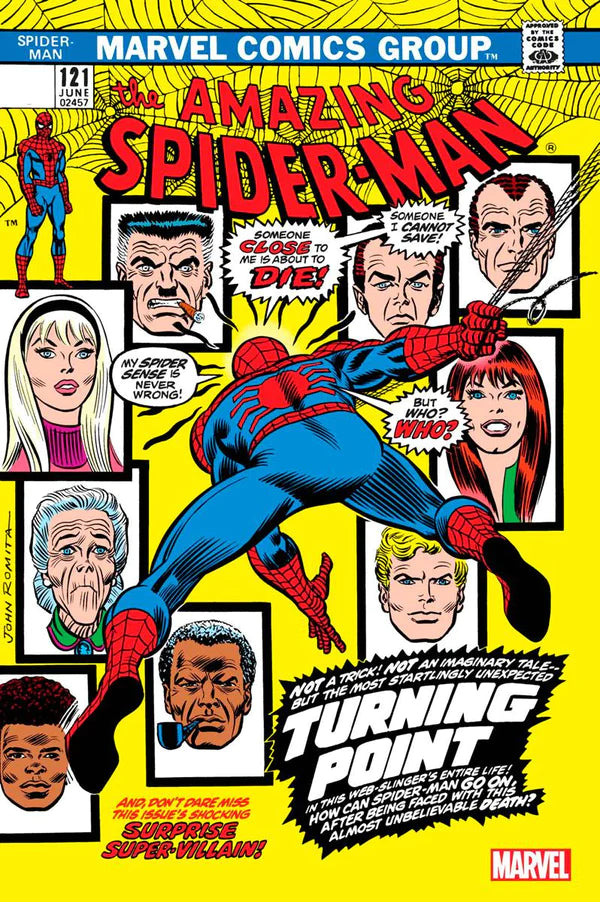 Amazing Spider-Man #121 Facsimile