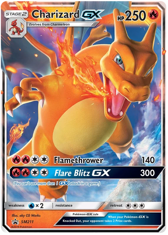 Charizard GX Sun & Moon