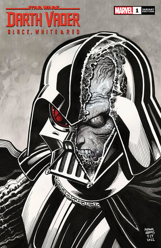 Star Wars Darth Vader Black White & Red #1 Art Adams