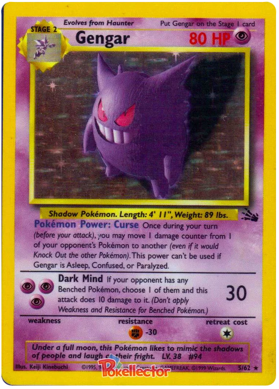 Gengar Fossil