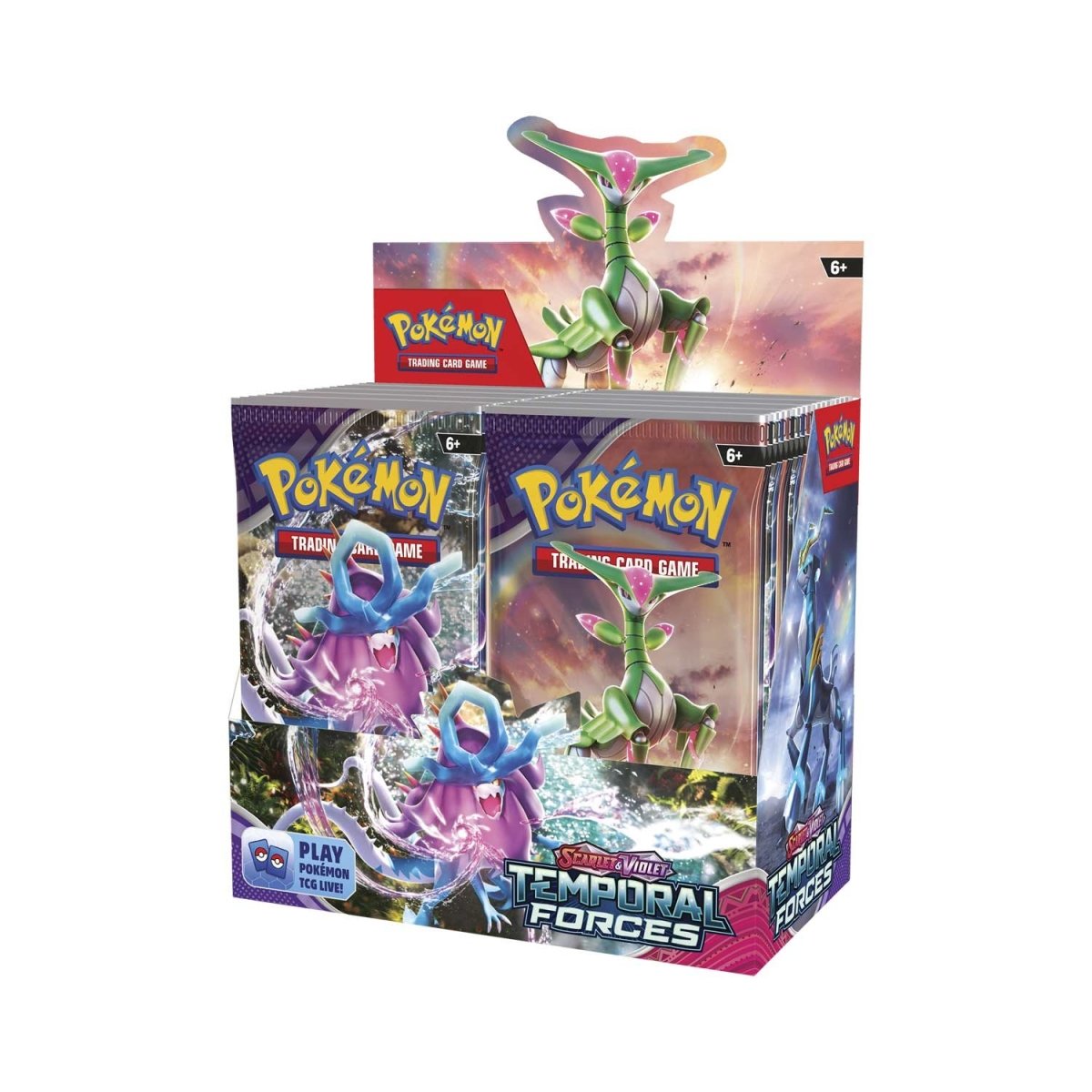 Pokémon TCG: Scarlet & Violet-Temporal Forces Booster Packs (Limit 5)