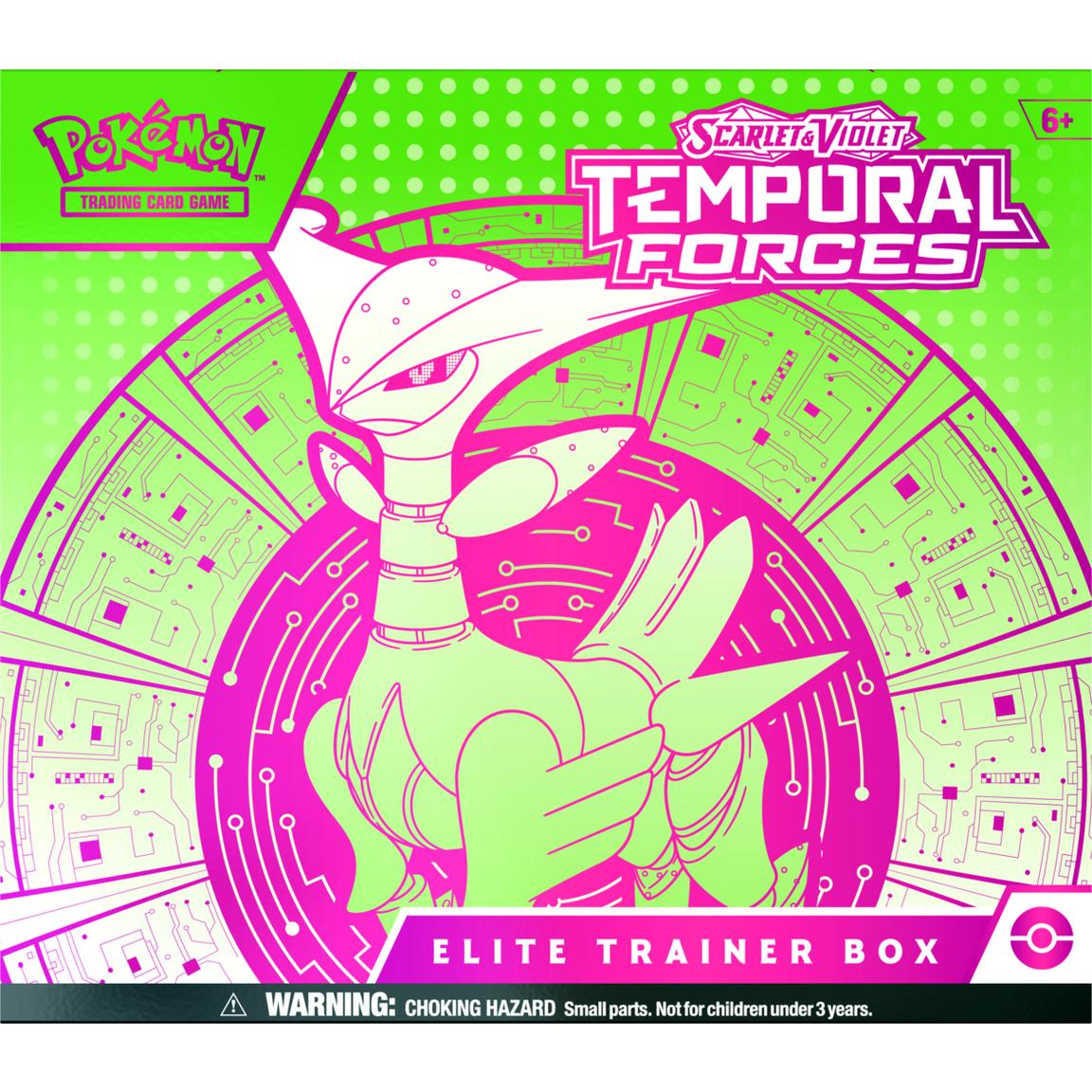 Pokemon Trading Card Game: Scarlet and Violet Temporal Forces Elite Trainer Box