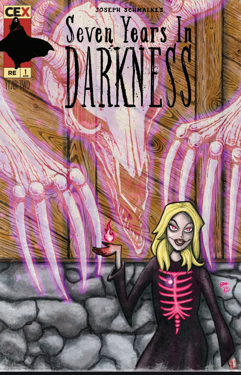 *Pre-Order!* Seven Years in Darkness #1 Year Two Metal Cover