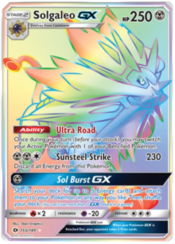 Solgaleo GX Sun & Moon