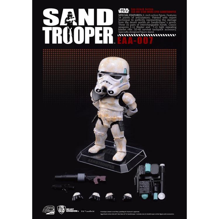 Star Wars Egg Attack Action EAA-007 Sandtrooper (A New Hope)