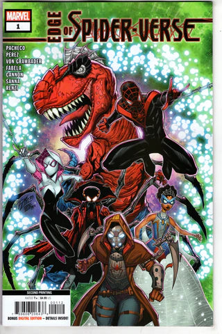 EDGE OF SPIDER-VERSE #1 (OF 4) 2ND PTG RON LIM VAR