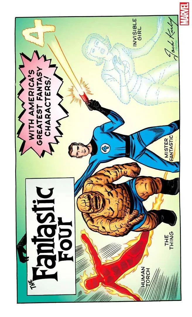 Fantastic Four #1 (2018) Kirby Color Variant