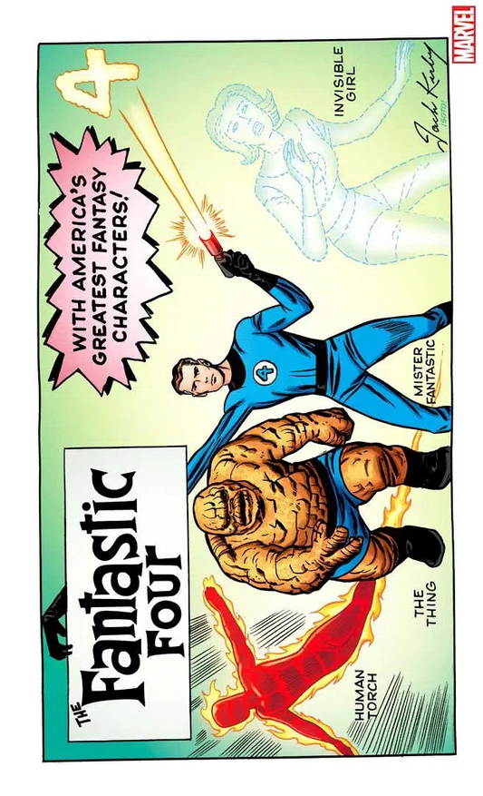 Fantastic Four #1 (2018) Kirby Color Variant