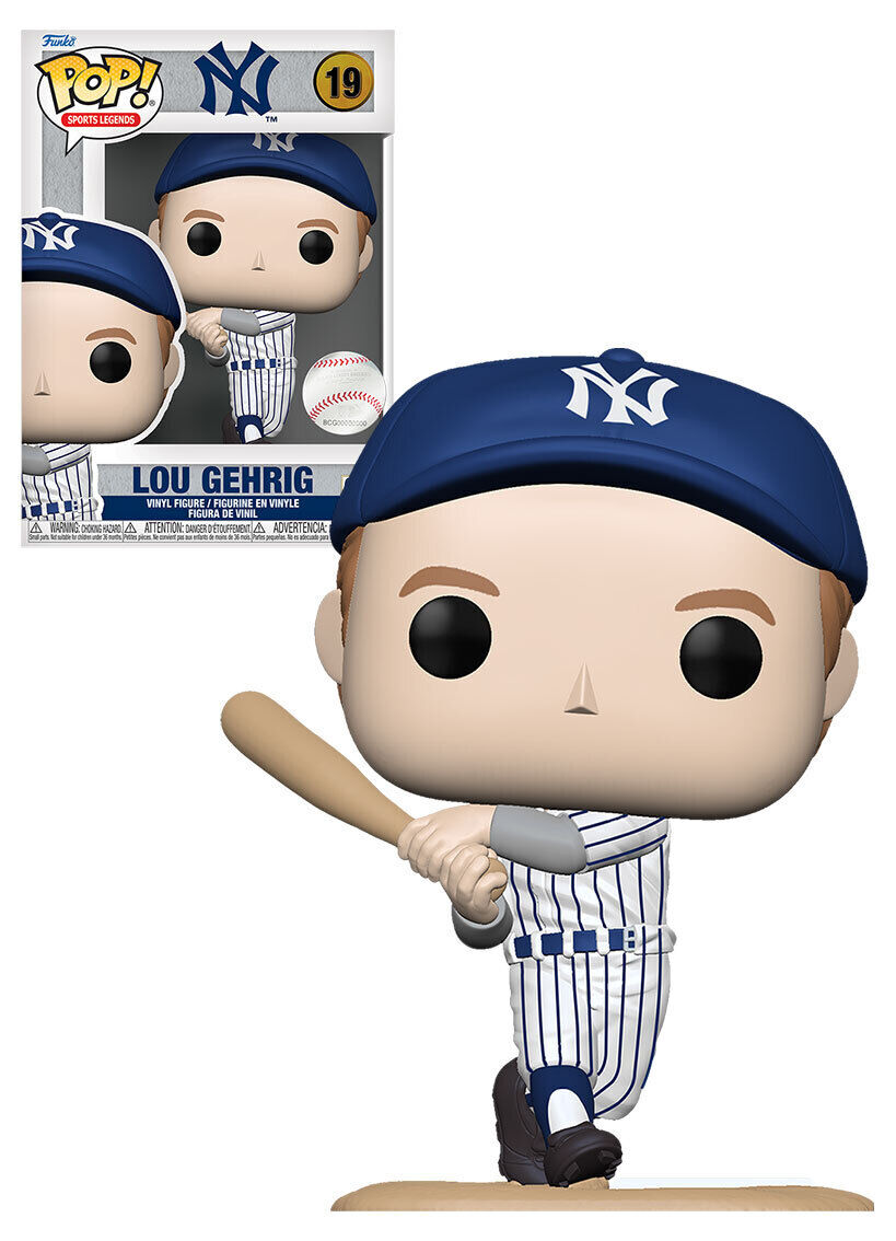 Pop Mlb Legends- Lou Gehrig Vinyl Figure