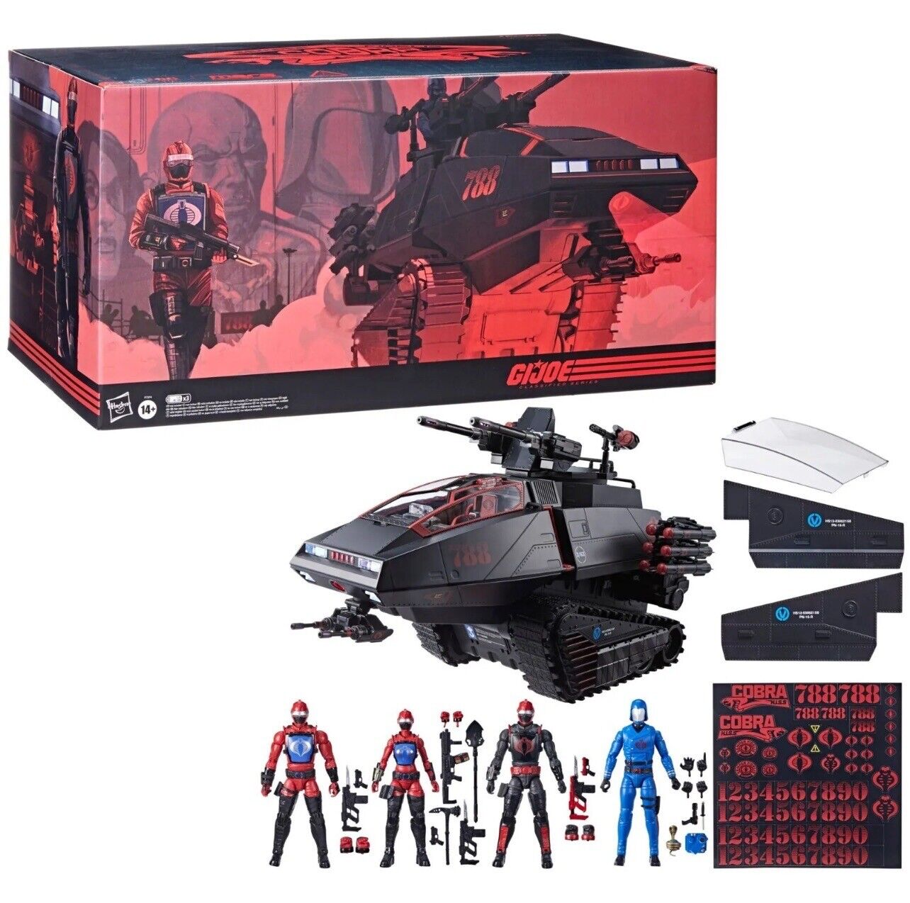 Haslabs Cobra H.I.S.S tank, with figures and accessories