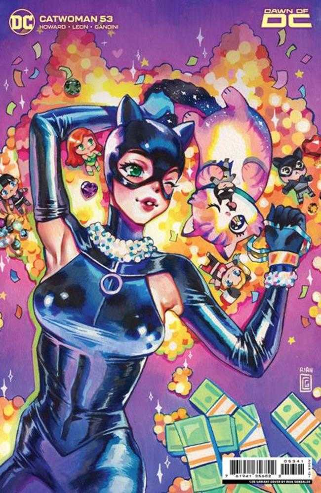 Catwoman #53 Cover D 1 in 25 Rian Gonzales Card Stock Variant