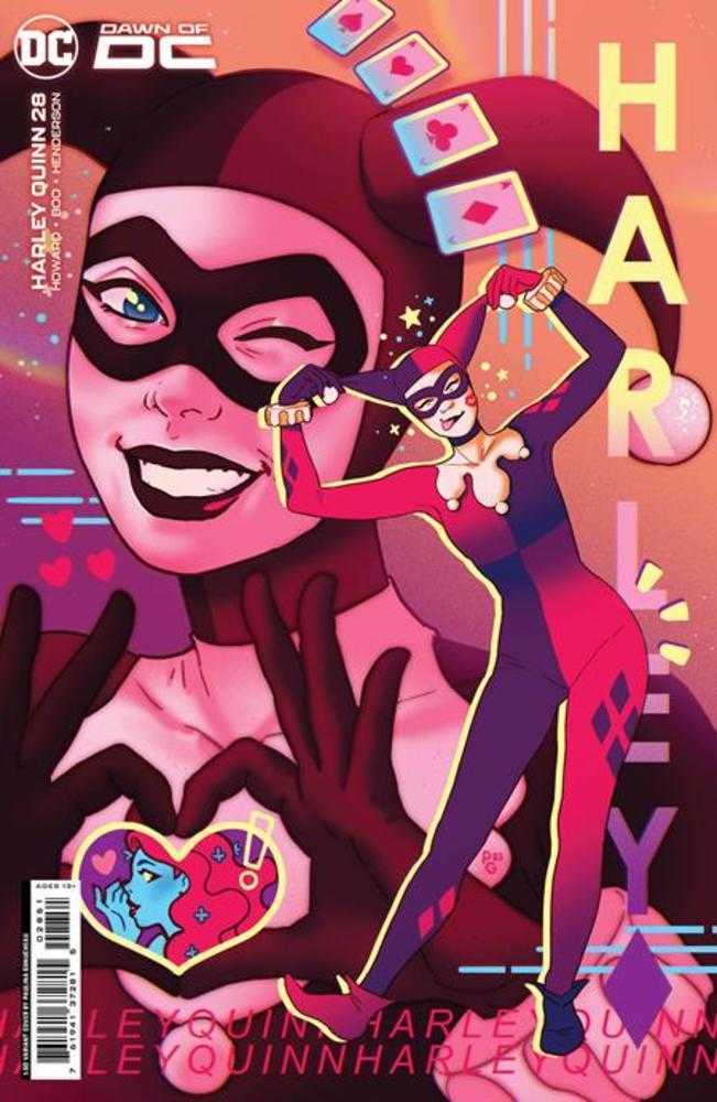 Harley Quinn #28 Cover E 1 in 50 Paulina Ganucheau Card Stock Variant