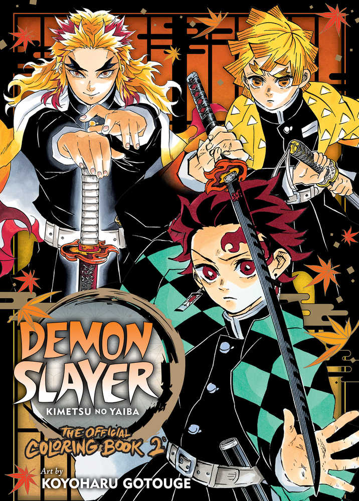 Demon Slayer The Official Coloring Book Softcover Volume 02