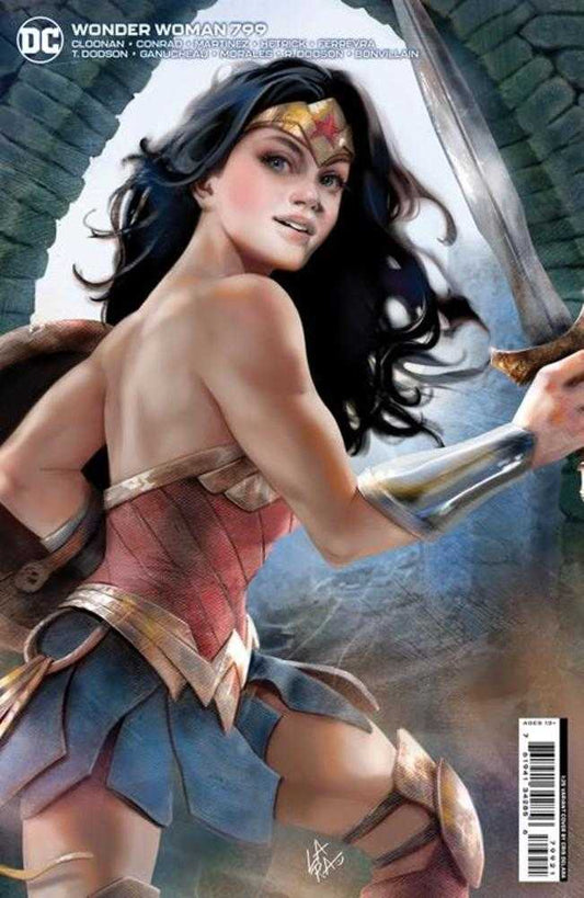 Wonder Woman #799 Cover D 1 in 25 Cris Delara Card Stock Variant