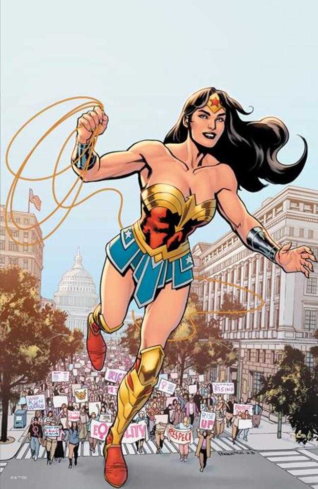 Wonder Woman #799 Cover E 1 in 50 Yanick Paquette Foil Variant