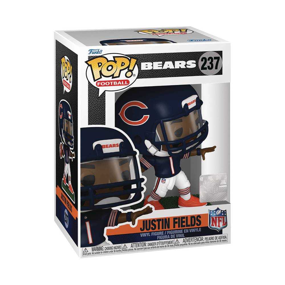 Pop Nfl Bears Justin Fields Vinyl Figure