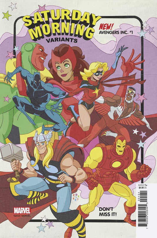 Avengers Inc. 1 Sean Galloway Saturday Morning Variant