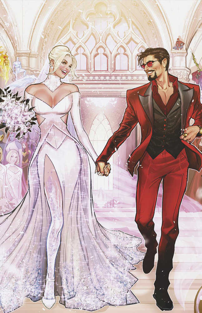 Invincible Iron Man 10 Lucas Werneck Wedding Crossover Full Art Variant [Fall]