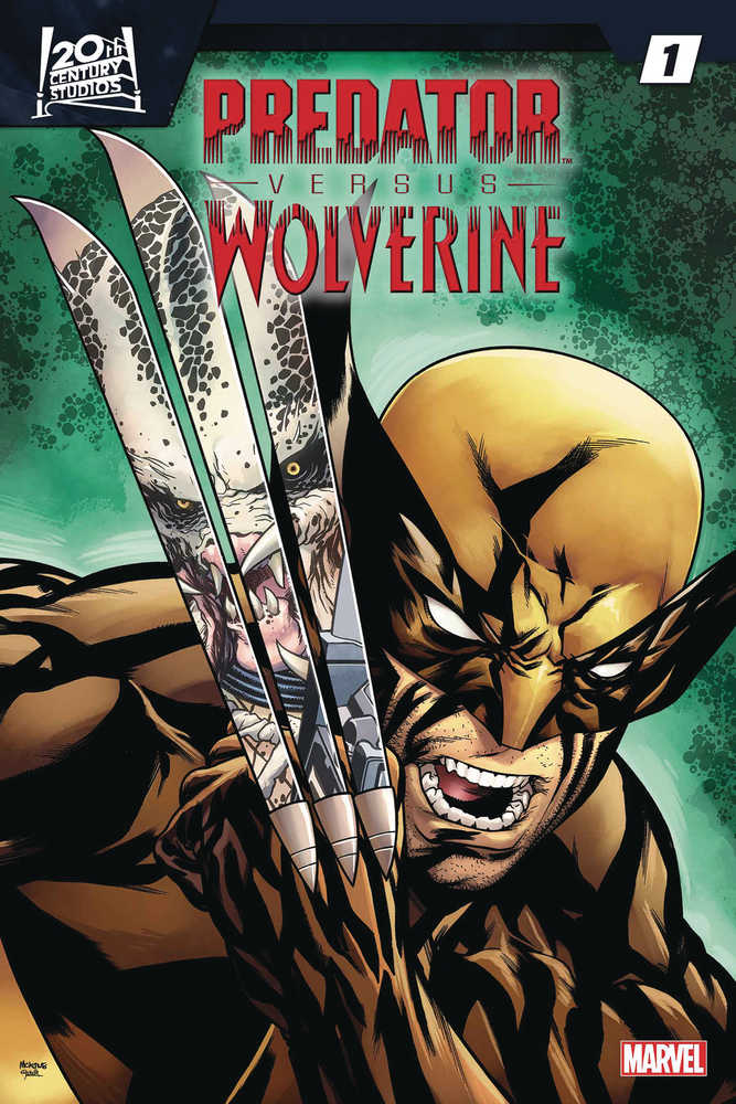 Predator vs Wolverine #1 Mike McKone Wolverine Homage Variant