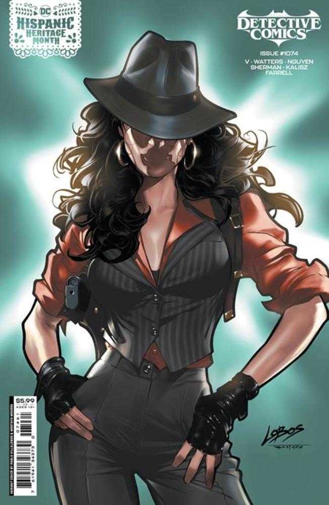 Detective Comics #1074 Cover D Pablo Villalobos Hispanic Heritage Month Card Stock Variant