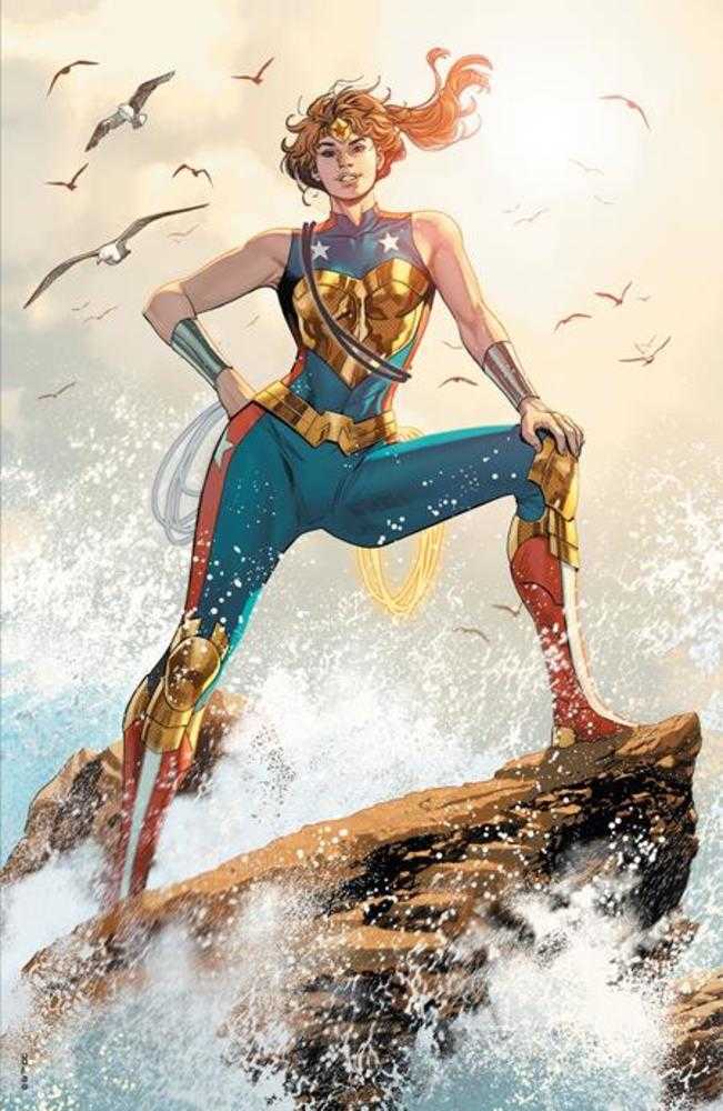 Wonder Woman #800 2nd Print Cover B 1 in 25 Daniel Sampere Trinity Card Stock Variant