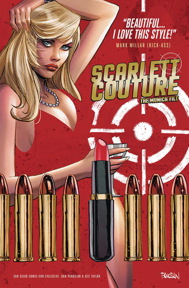 Scarlett Couture Munich File #1 (Of 5) Sdcc Panosian Copic V