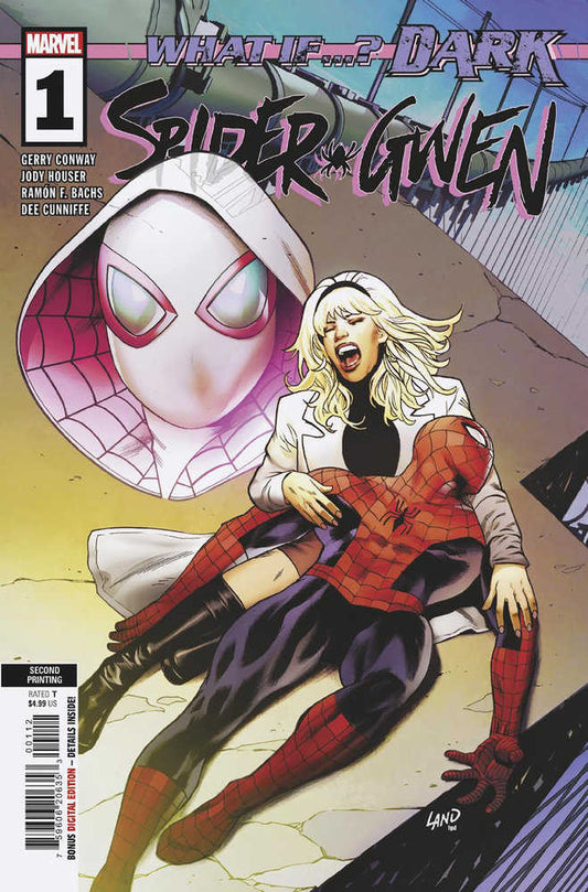 What If...? Dark: Spider-Gwen 1 Greg Land 2nd Print Variant