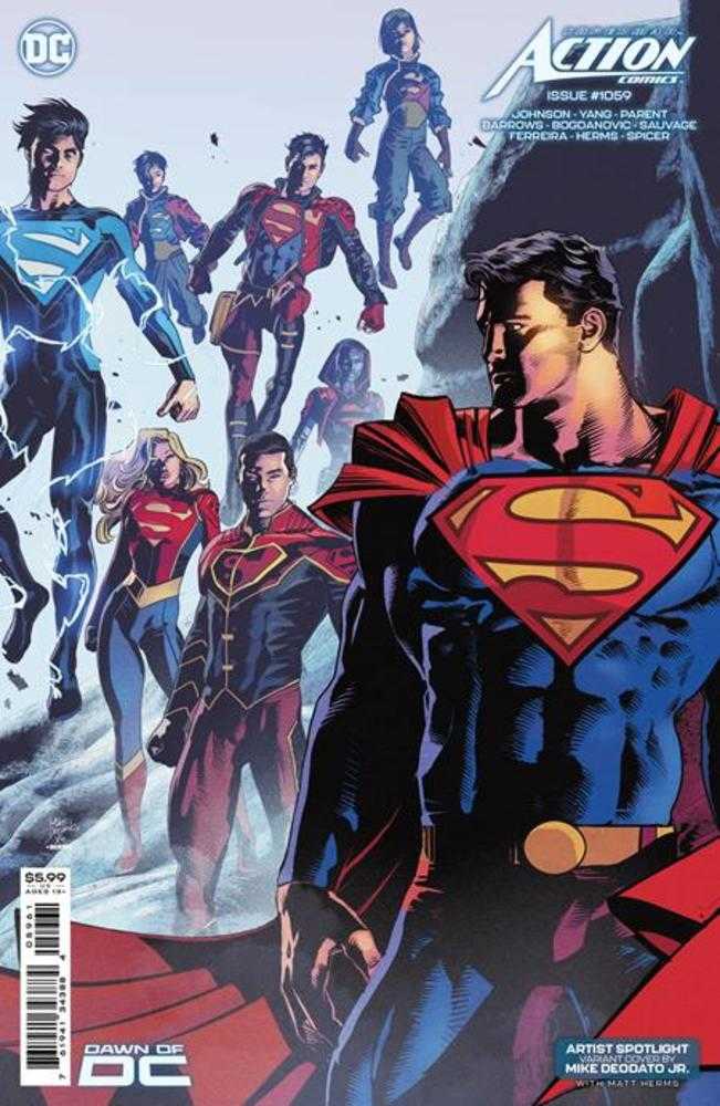 Action Comics #1059 Cover D Mike Deodato Jr Artist Spotlight Card Stock Variant