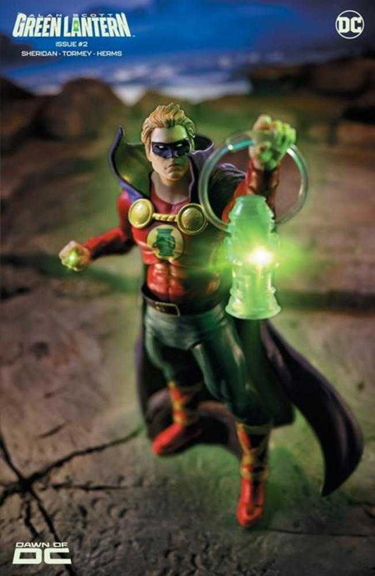 Alan Scott The Green Lantern #2 (Of 6) Cover C Alan Scott McFarlane Toys Action Figure Card Stock Variant