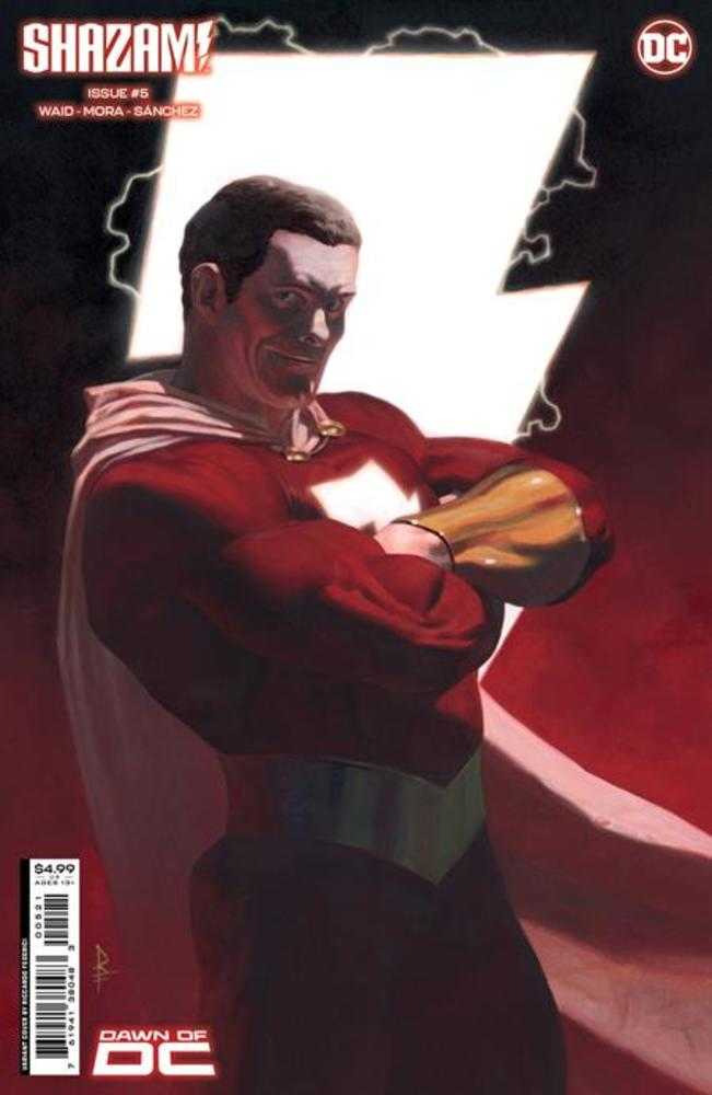 Shazam #5 Cover B Riccardo Federici Card Stock Variant