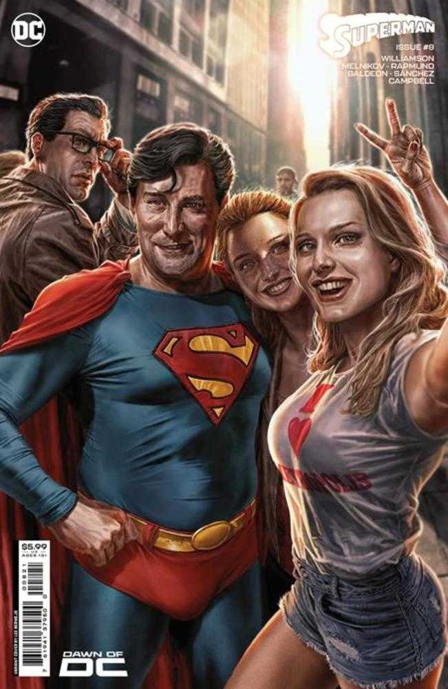 Superman #8 Cover B Lee Bermejo Card Stock Variant