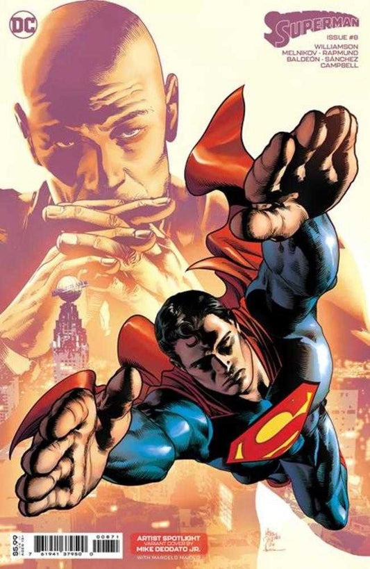 Superman #8 Cover E Mike Deodato Jr Artist Spotlight Card Stock Variant