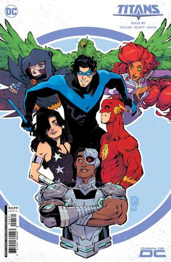 Titans #5 Cover C Jorge Corona Card Stock Variant