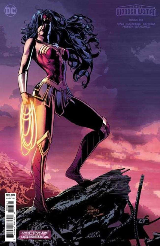 Wonder Woman #3 Cover D Mike Deodato Jr Artist Spotlight Card Stock Variant