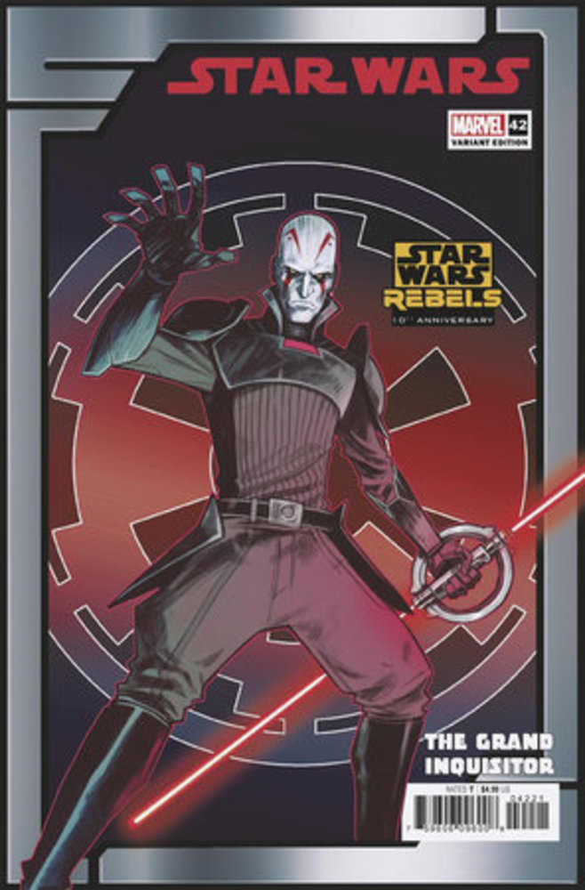 Star Wars #42 Wijngaard Grand Inquisitor Rebels 10th Ann Variant