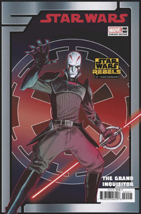 Star Wars #42 Wijngaard Grand Inquisitor Rebels 10th Ann Variant