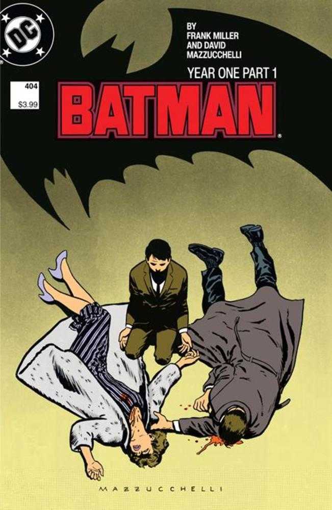 Batman #404 Facsimile Edition Cover A David Mazzucchelli